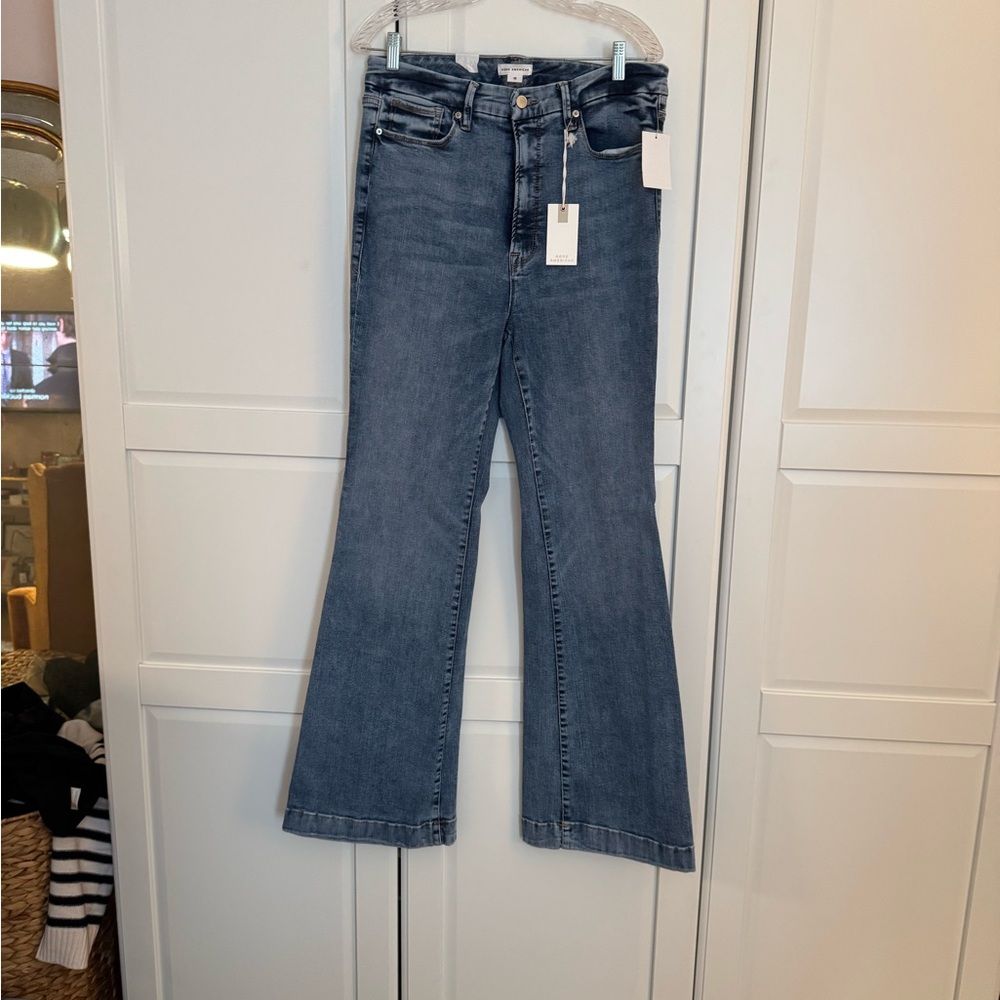 NWT Good American Good Legs Flare